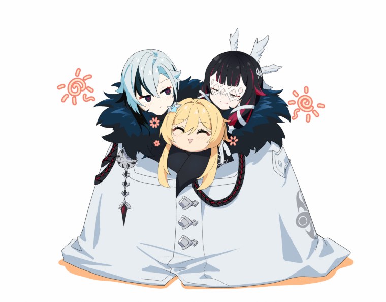 Черная люмин Геншин Импакт