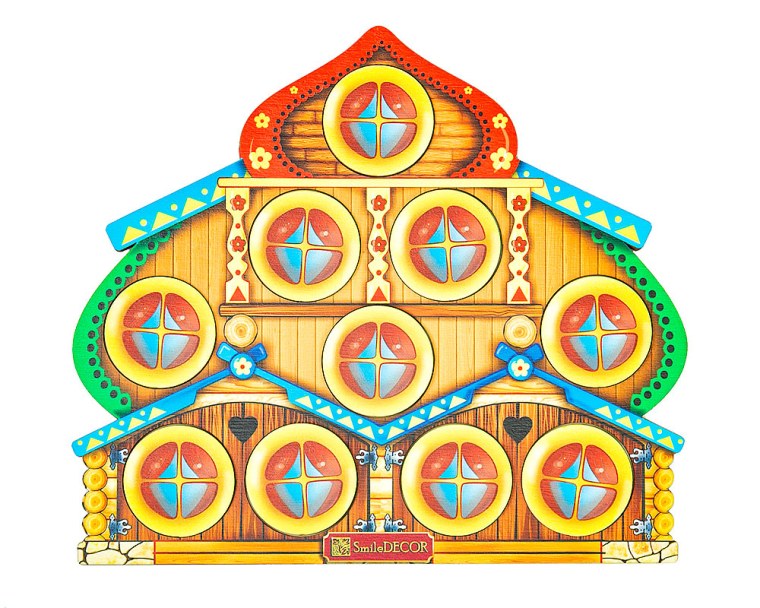 Теремок smile Decor тактильный