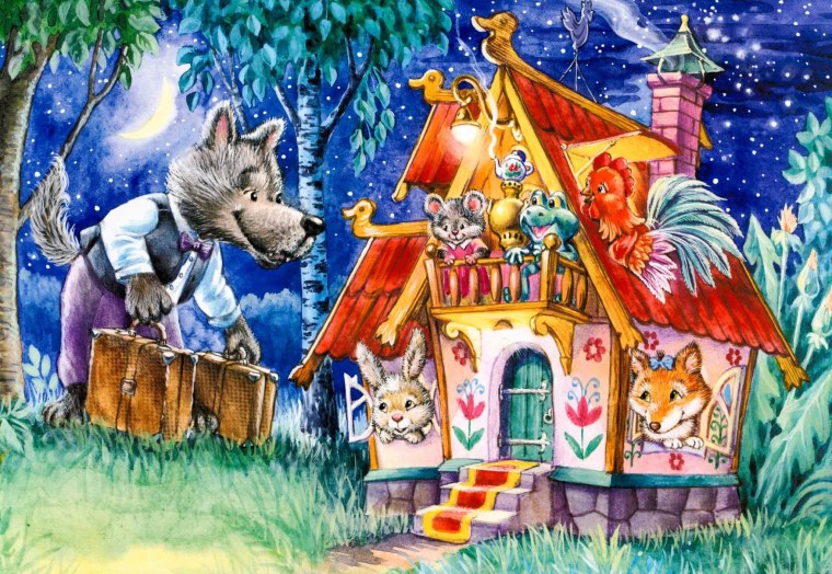 Теремок. Русские народные сказки