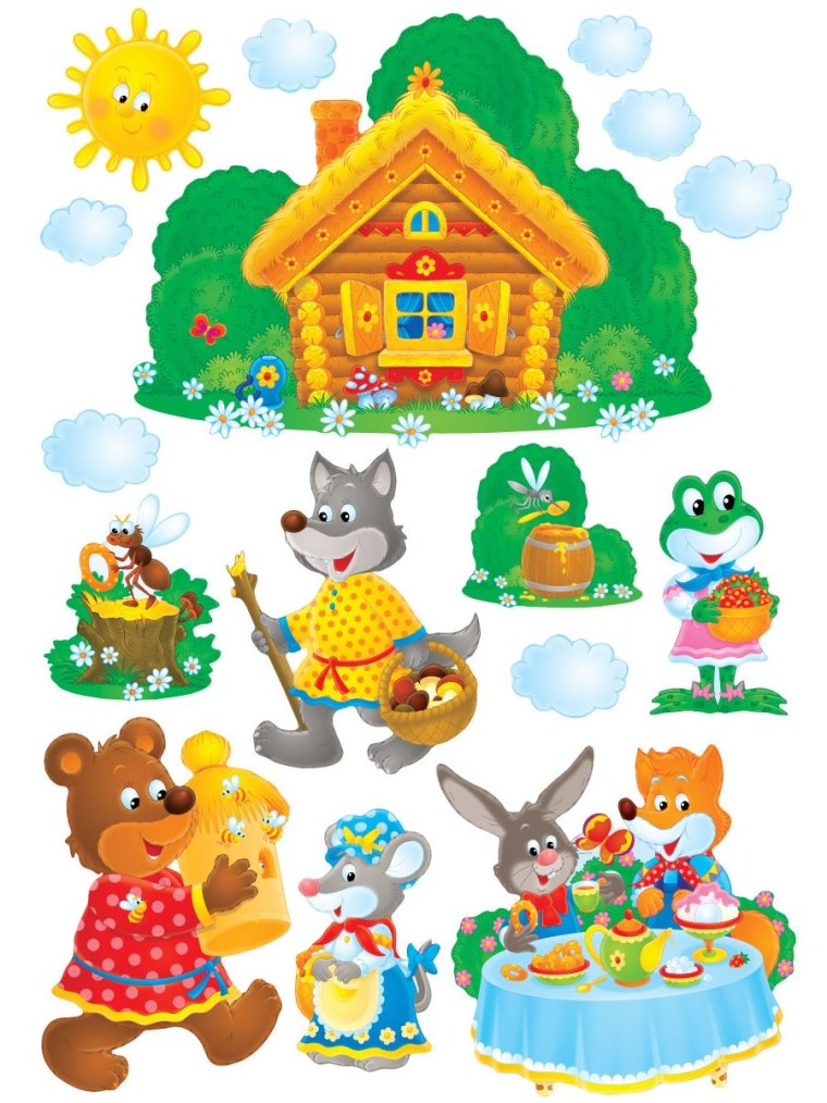 Теремок вектор