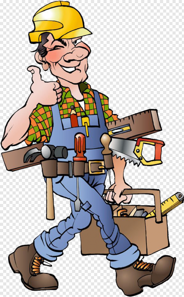 Мультяшные строители