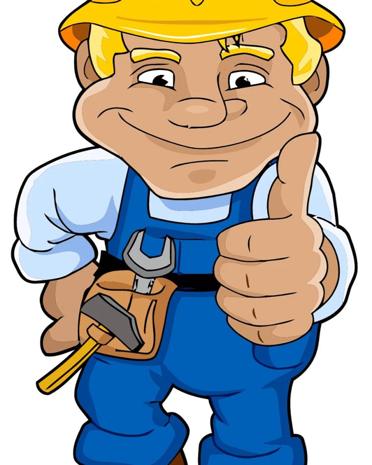 Строитель иллюстрация