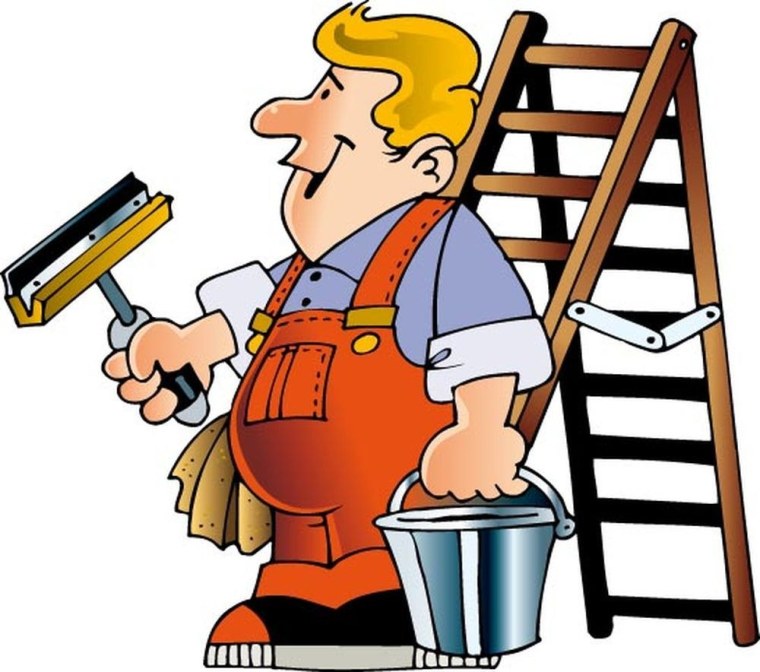 Веселый маляр