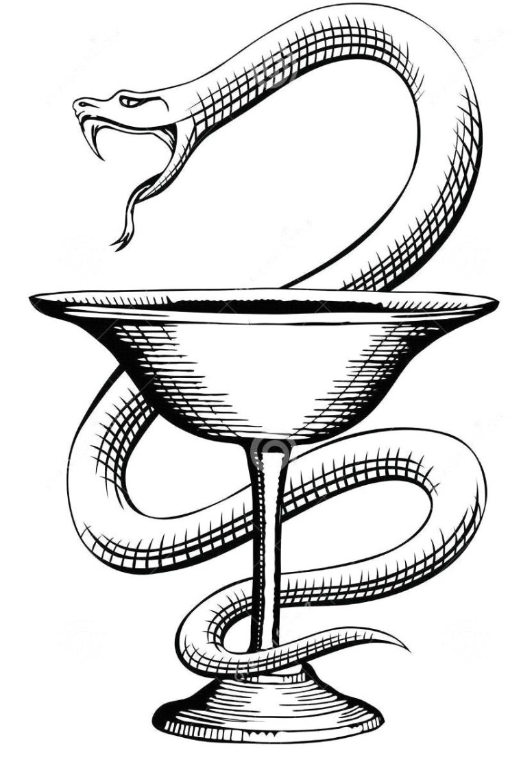 Эскулапова змея символ медицины