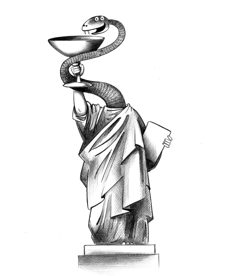 Сосуд Гигеи эскиз