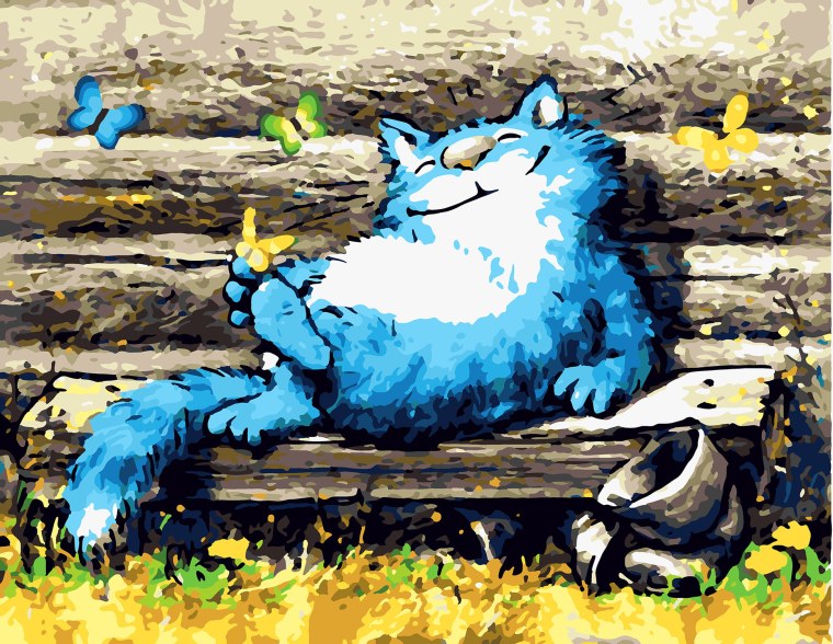 Голубые коты Ирины Зенюк