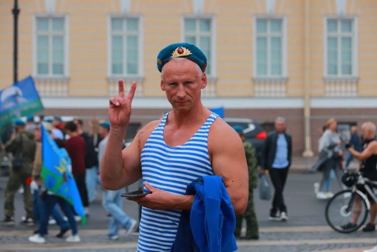 День ВДВ В Санкт-Петербурге