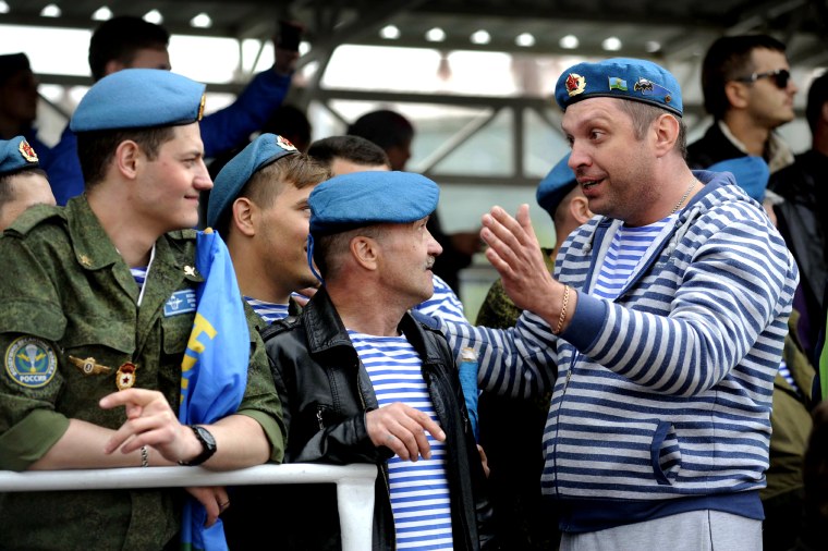 Берет голубой России