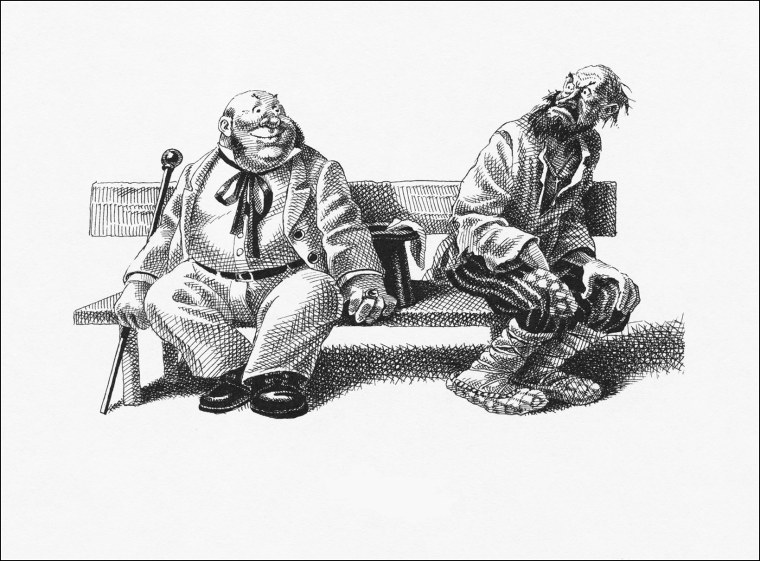 Сказка Щедрина соседи