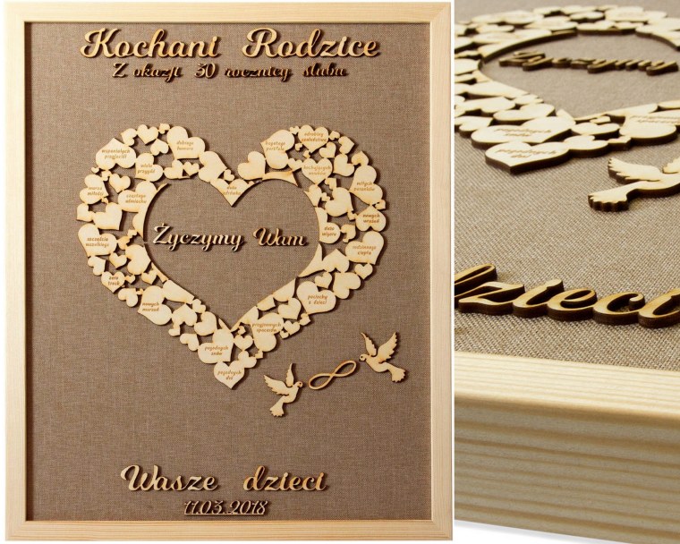 Подарок на юбилей свадьбы 20 лет