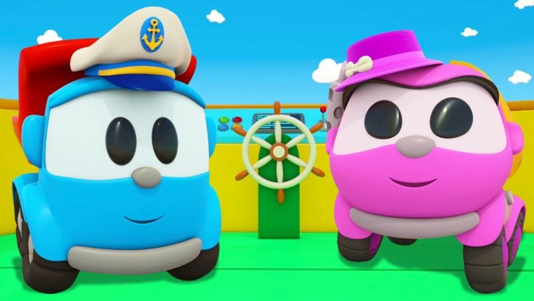 Грузовичок Лева и Лея мультсериал