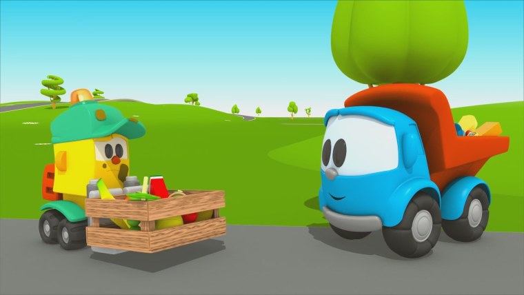 Мультик Грузовичок Лева