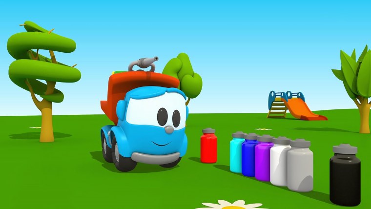 Грузовичок Лева мультсериал кадры