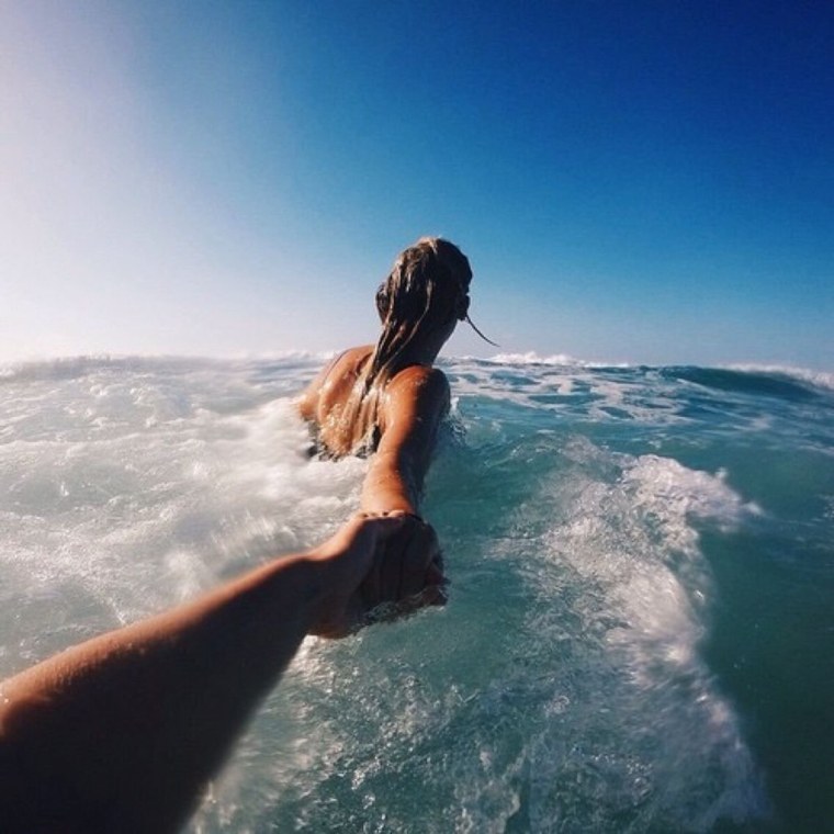 Красивые селфи на море