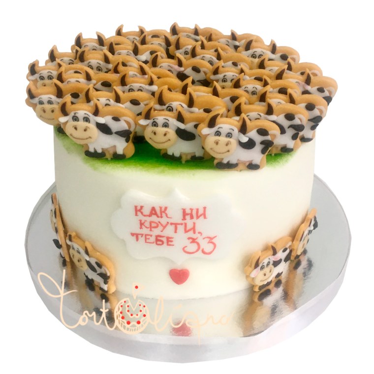 Торт на 33 года мужчине