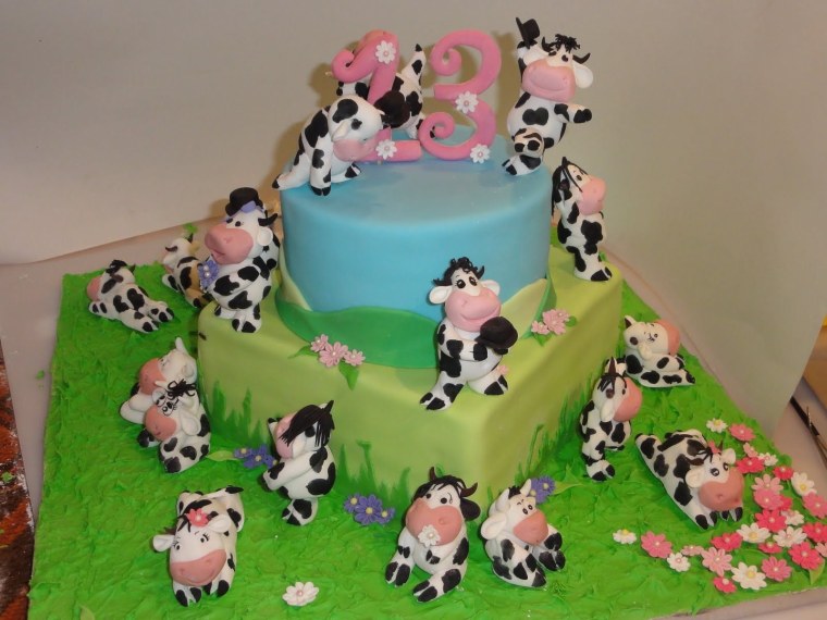 Торты для детей с животными