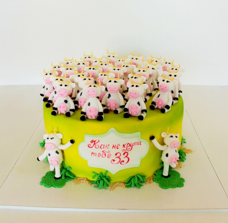 Торт 33 года
