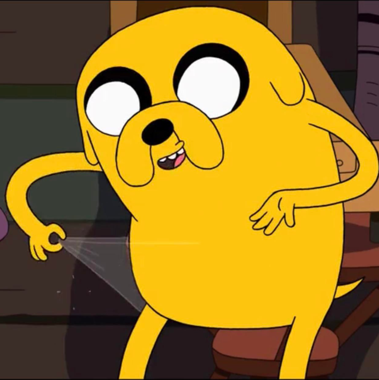 Желтый из мультика