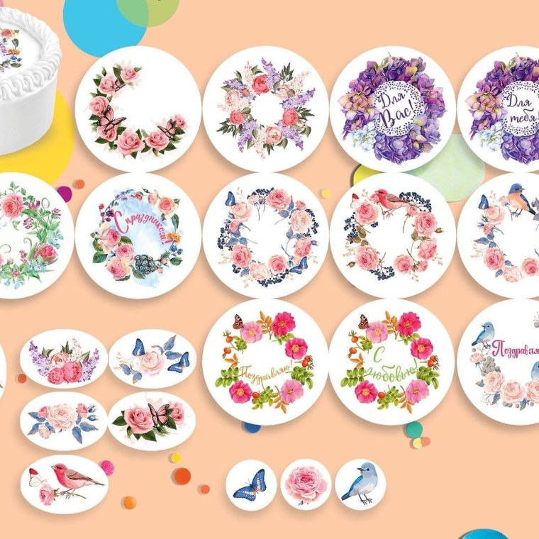 Капкейки на день матери