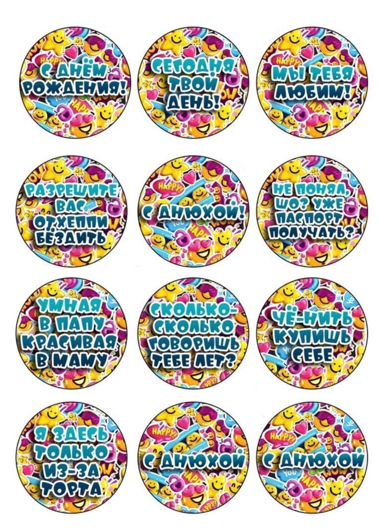 Надписи на день матери для капкейков