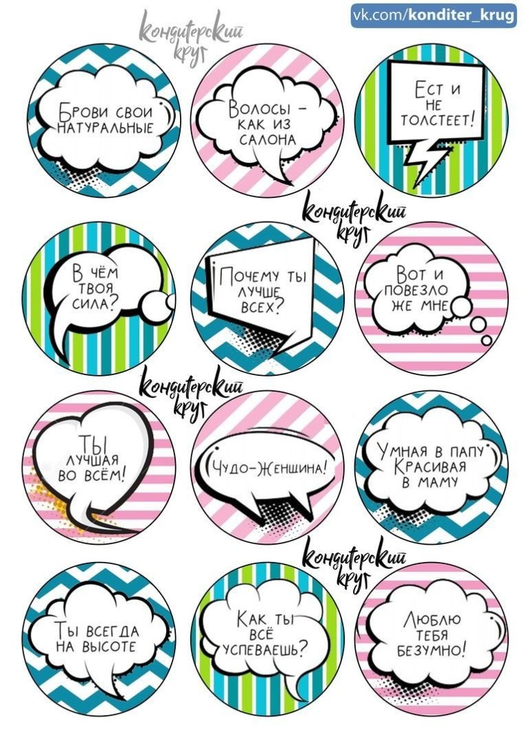 Капкейки для мужчины с надписями