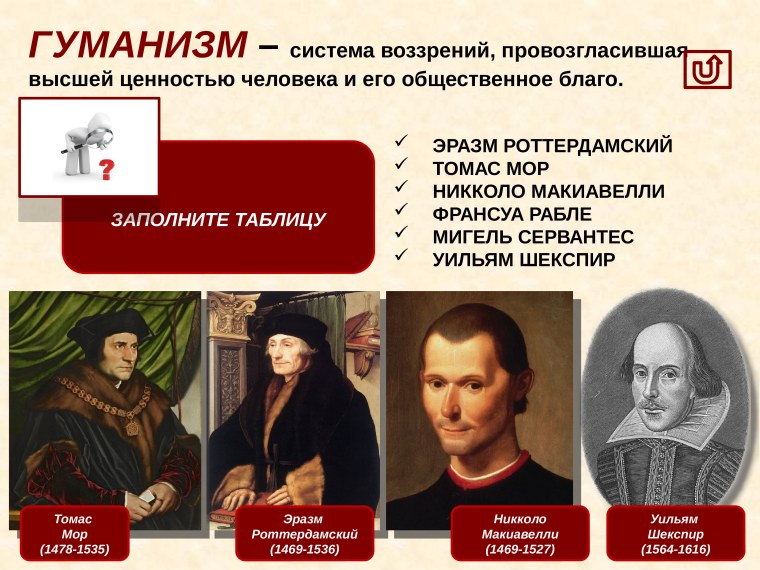 Томас мор Мигель Сервантес Франсуа Рабле