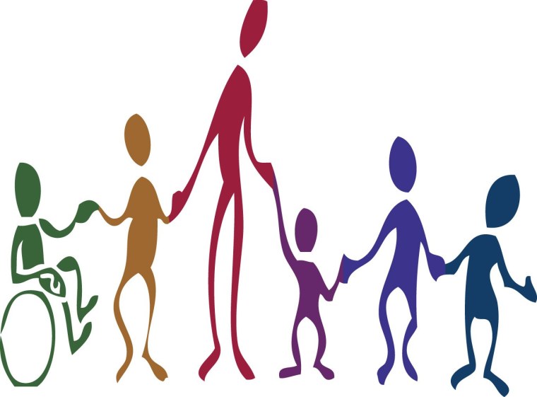 Силуэт ребенок с ОВЗ