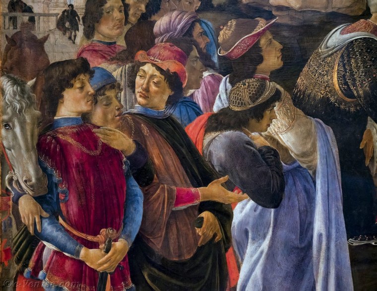Поклонение волхвов Боттичелли
