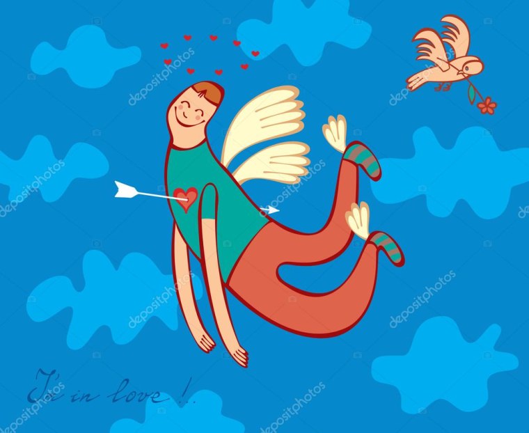 Лечу на крыльях любви прикольные