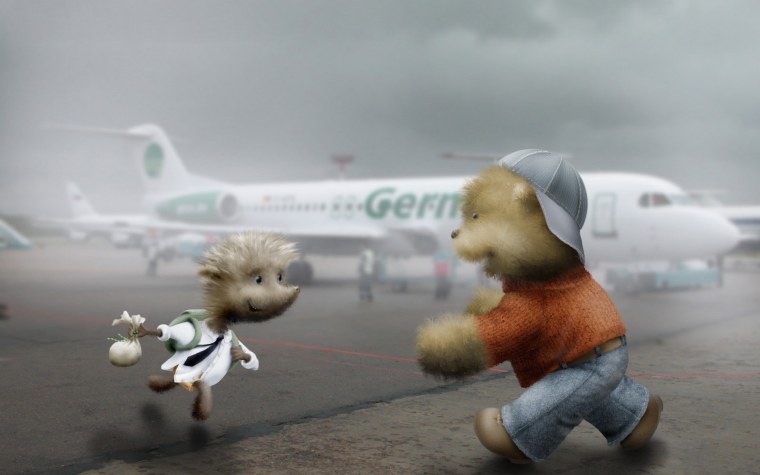 Долгожданная встреча в аэропорту