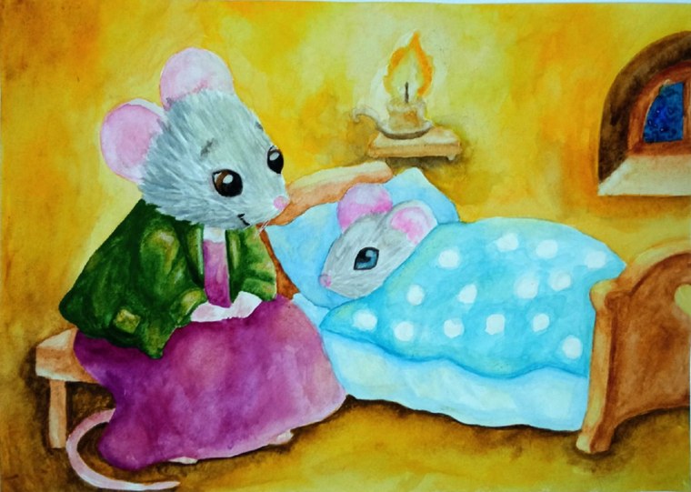 Сказка о глупом мышонке картинки