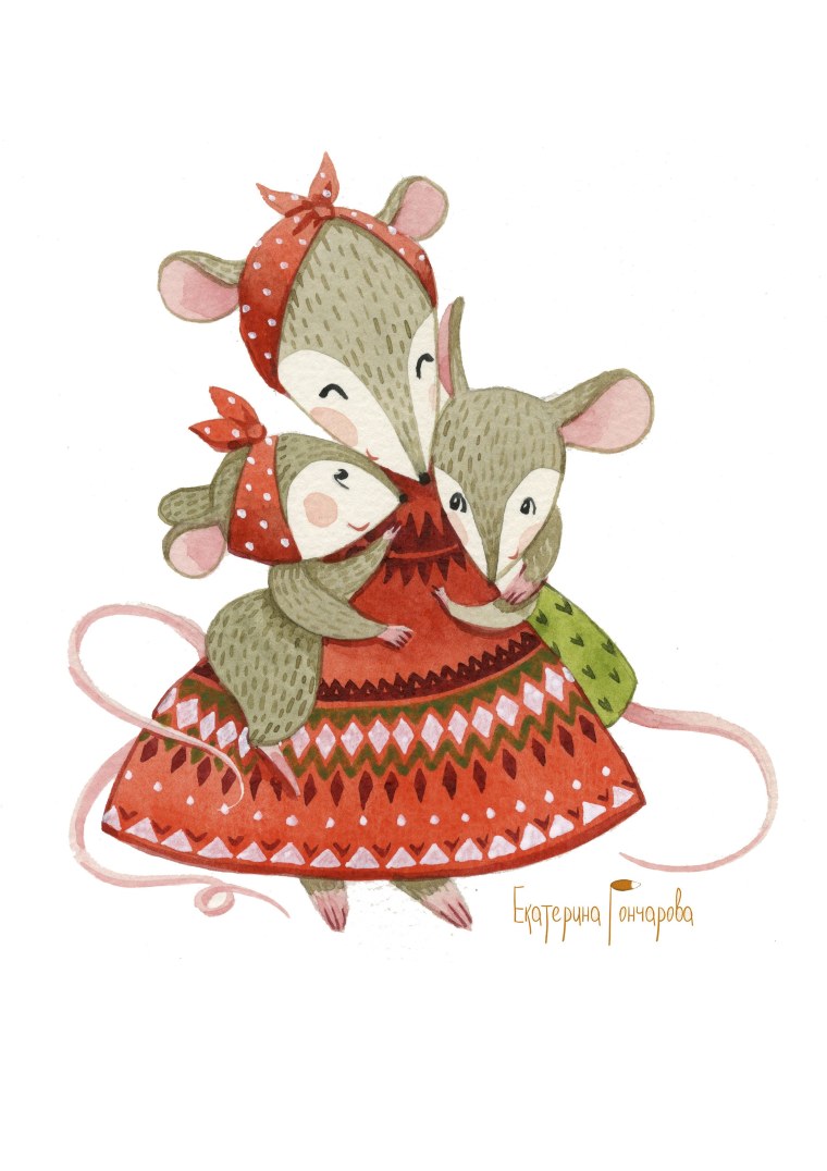 Катя Гончарова иллюстрации