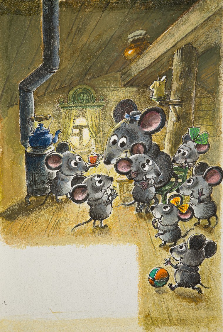 Сказка об умном мышонке Маршак