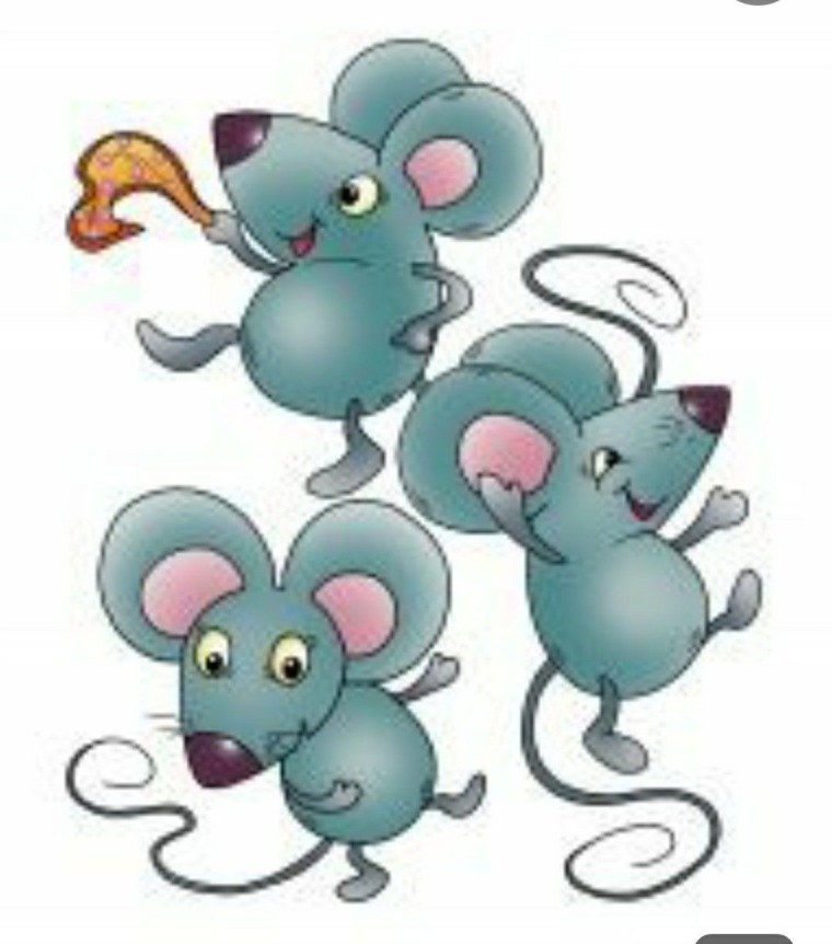 Три мышки для детей