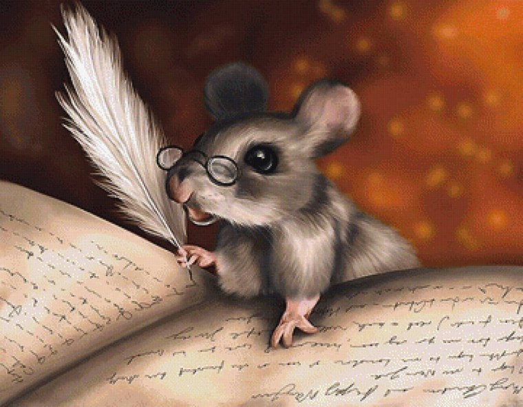 Любопытный мышонок