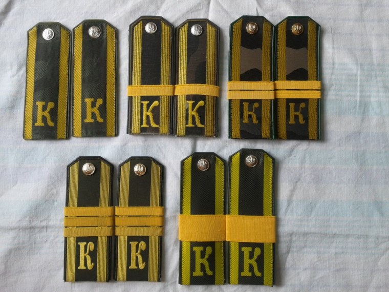 Погоны старшего сержанта курсанта