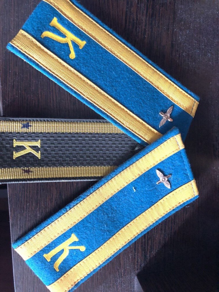 Погоны курсанта ВКС