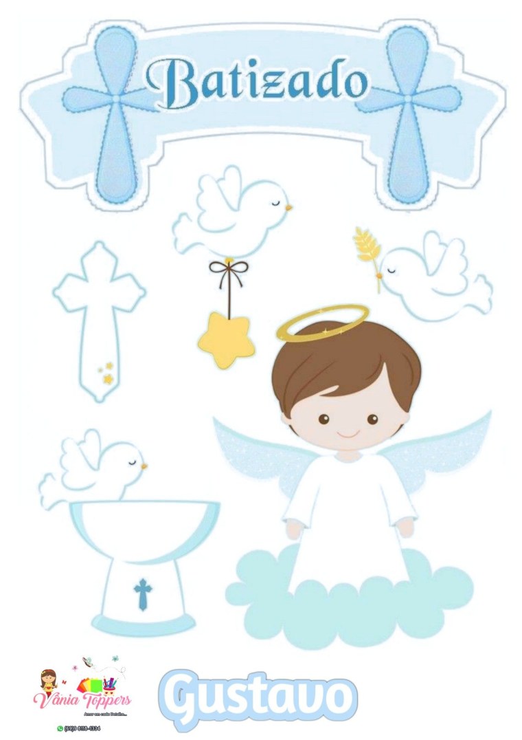 Шаблон крещение