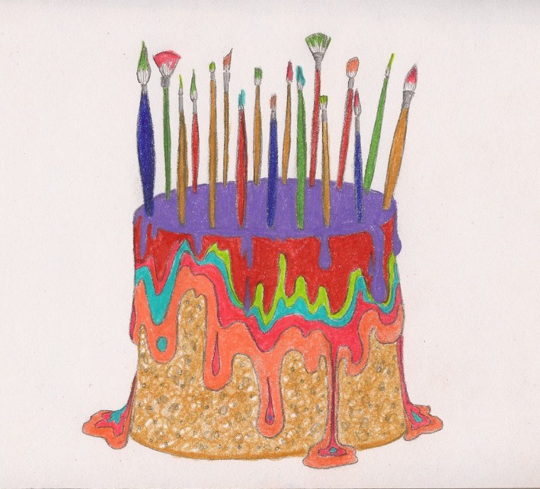 С днём рождения художнику