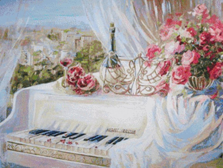 "Рояль" художник л.м.Роскопинский