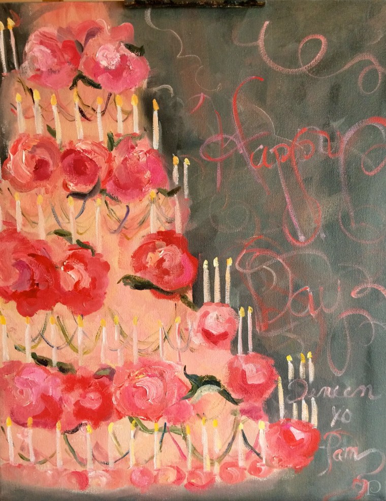С днем рождения живопись