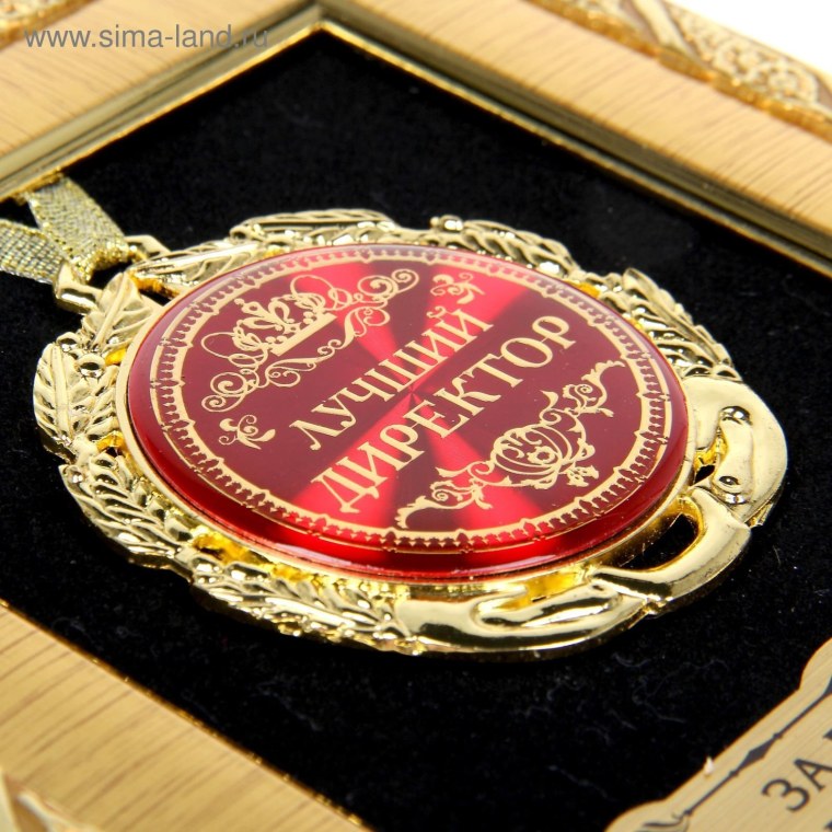 Медаль лучшему руководителю