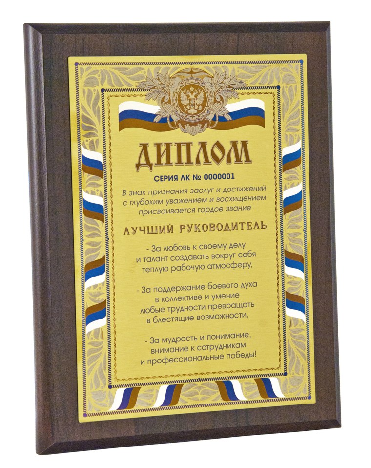 Лучшему руководителю