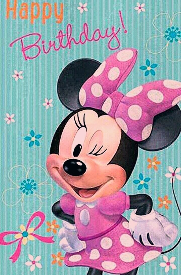 Минни Маус с днем рождения