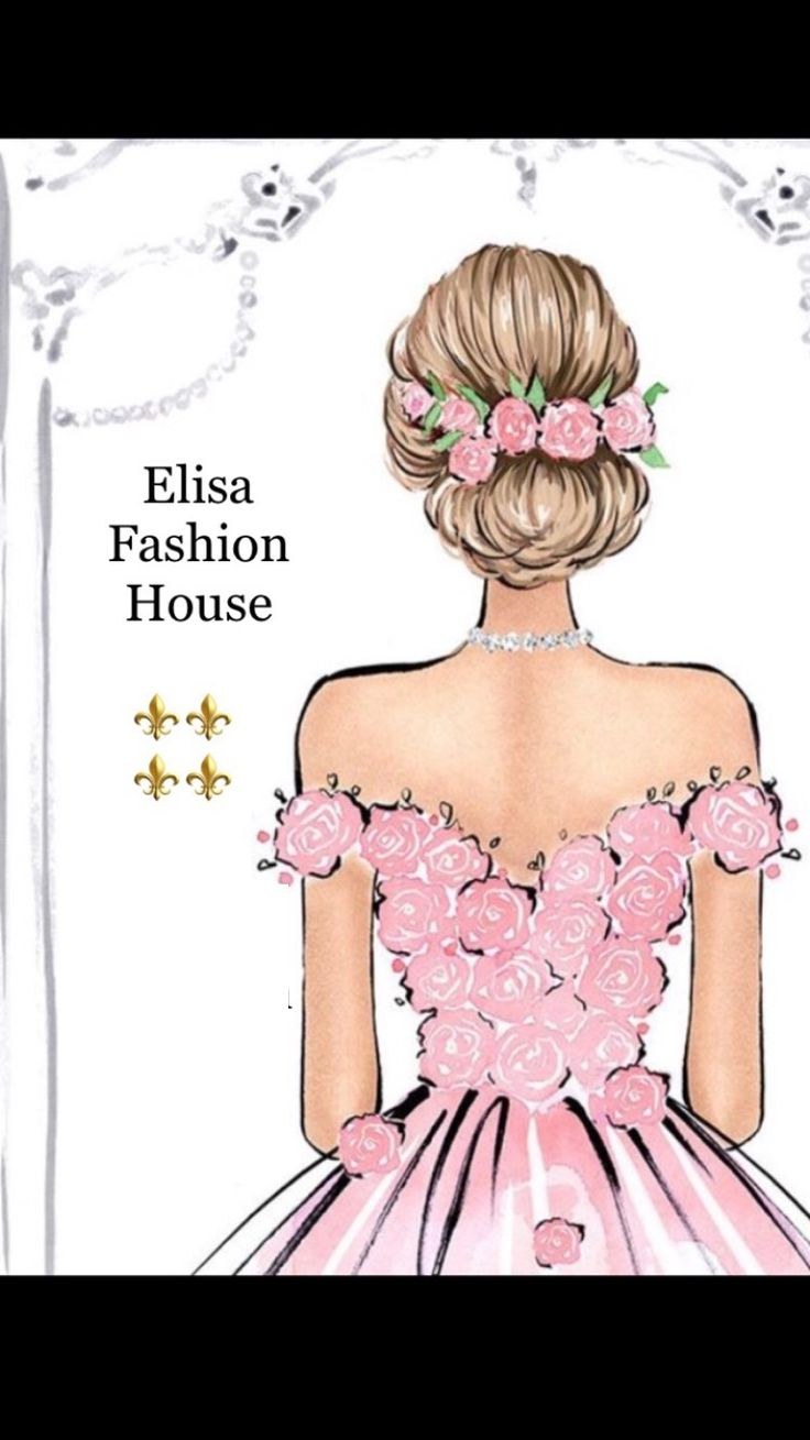 Девушка со спины рисунок на торт