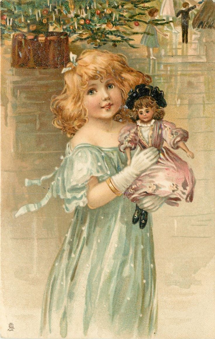 Старинные открытки с днем рождения