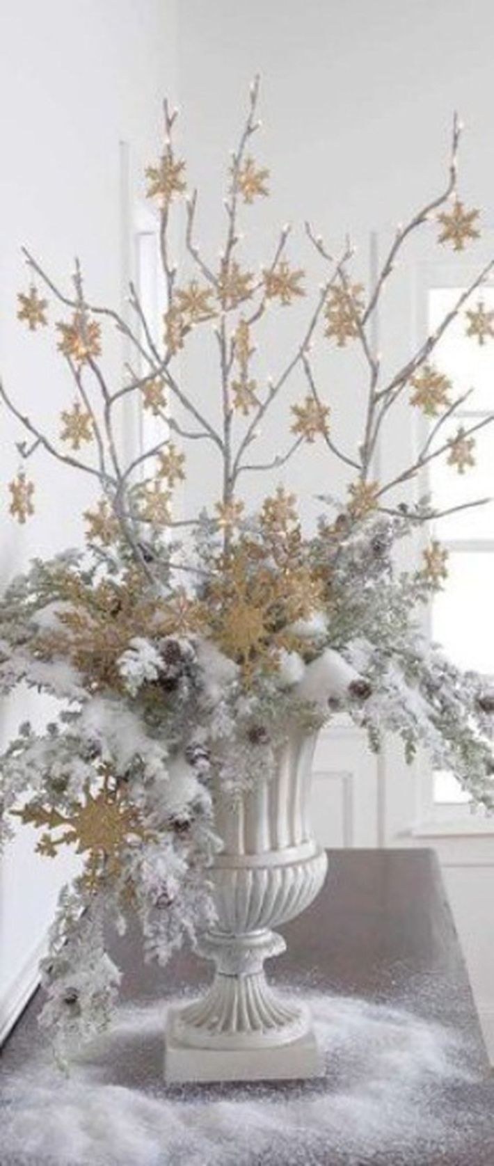 Зимняя экибана своими