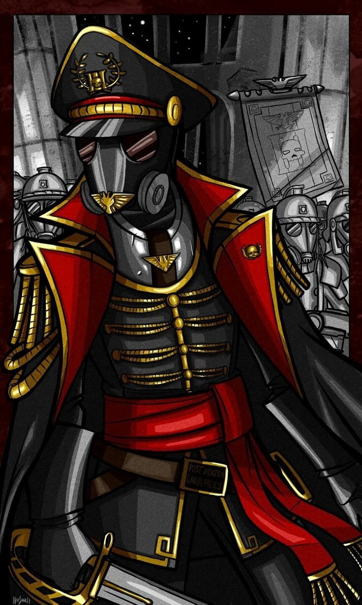 Вархаммер 40000 комиссар Крига