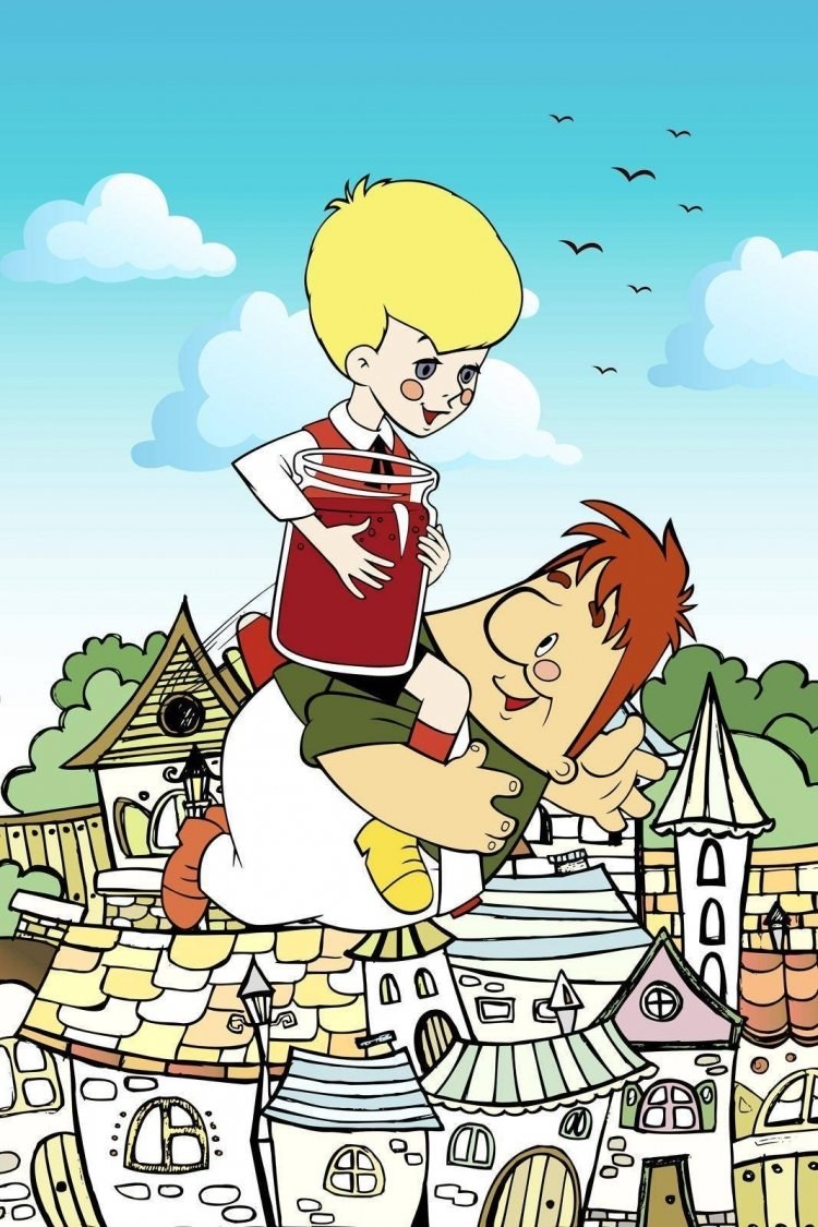 Карлсон который живёт на крыше мультфильм