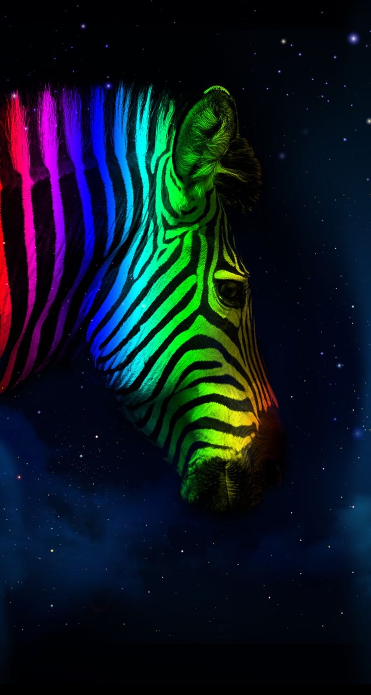 Неоновая Зебра